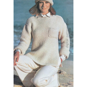 sweater and hat knitting pattern