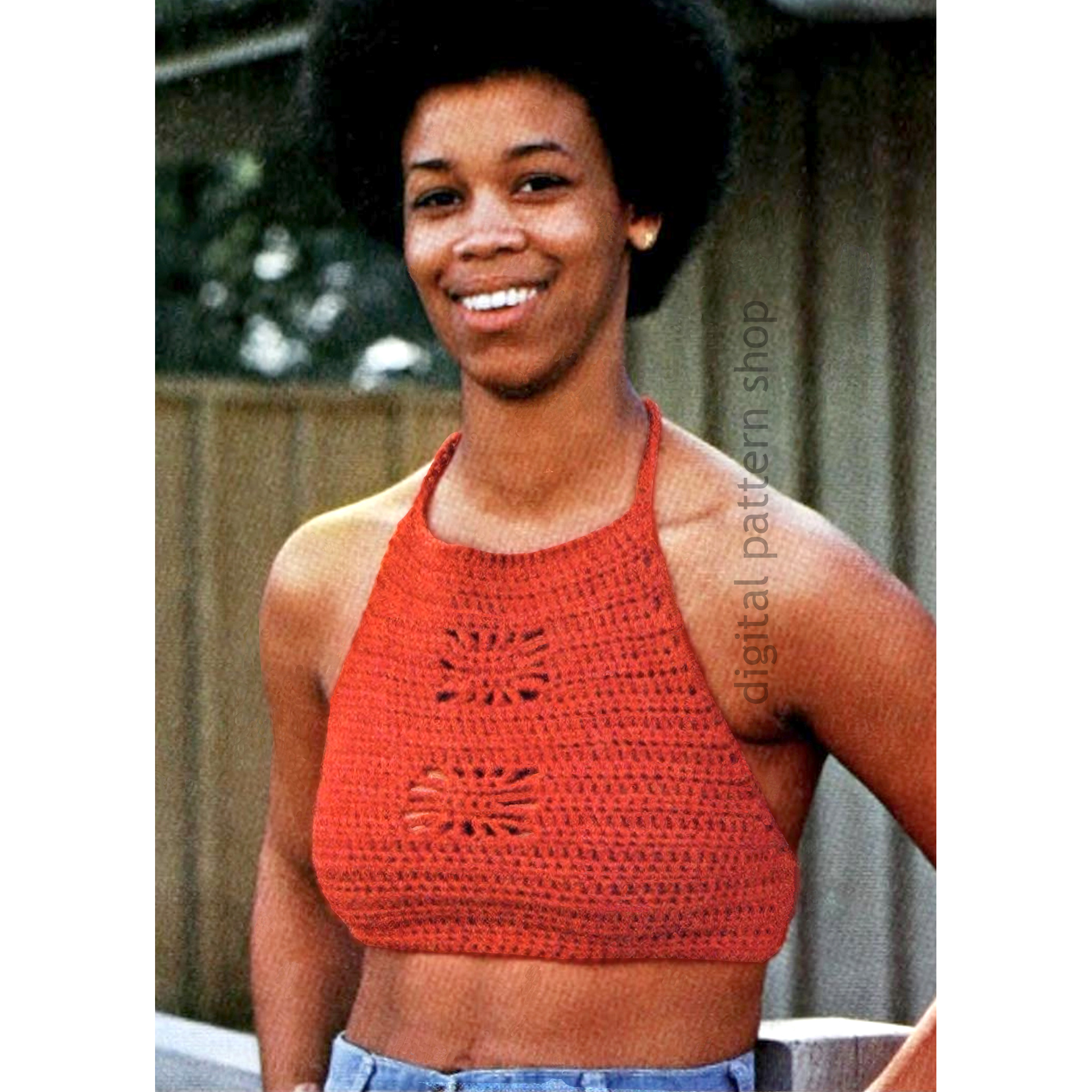 halter top crochet pattern