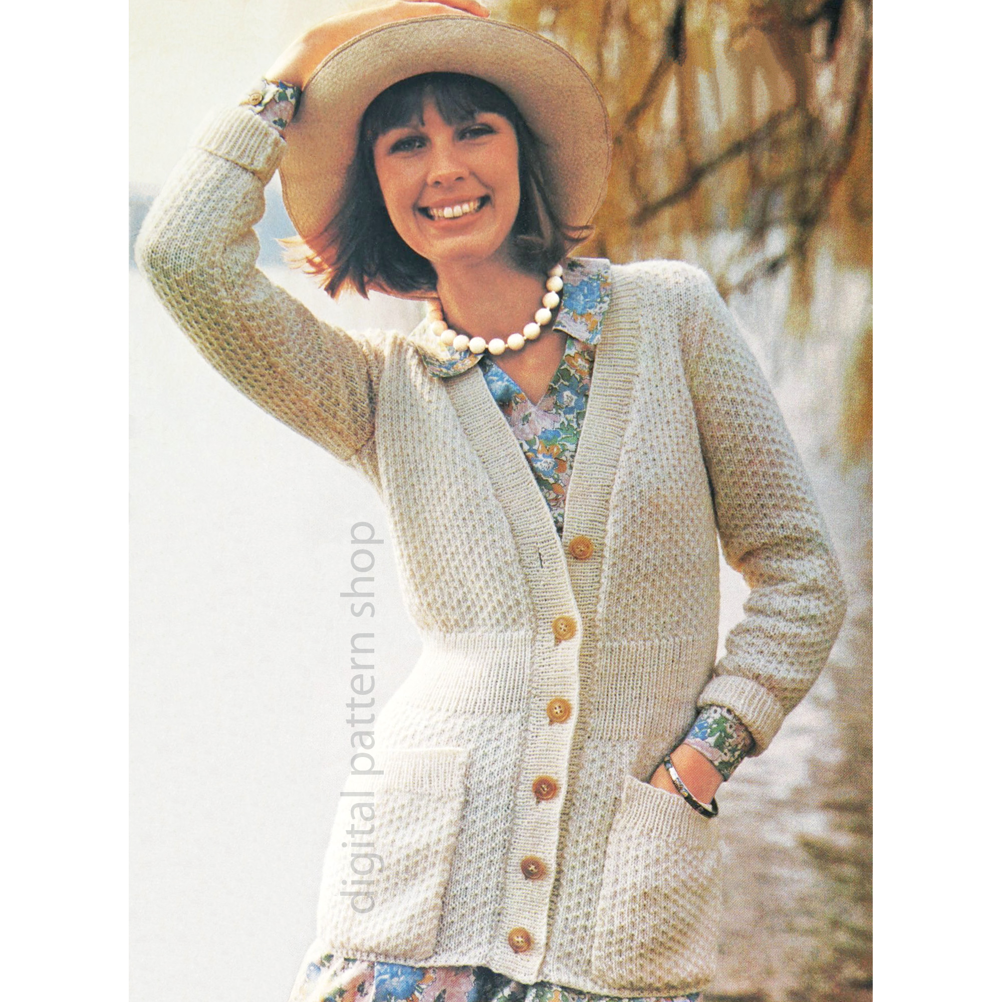 cardigan knitting pattern