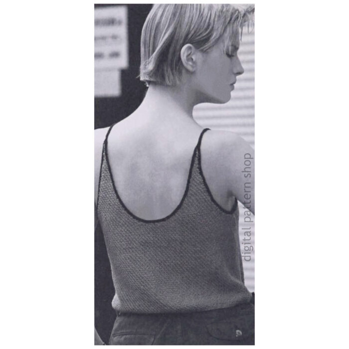 back of tank top