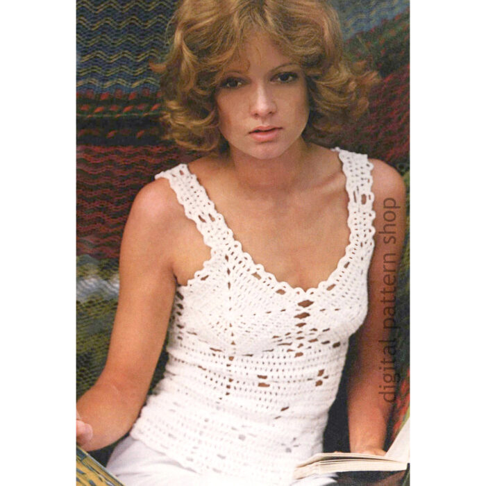 camisole top crochet pattern