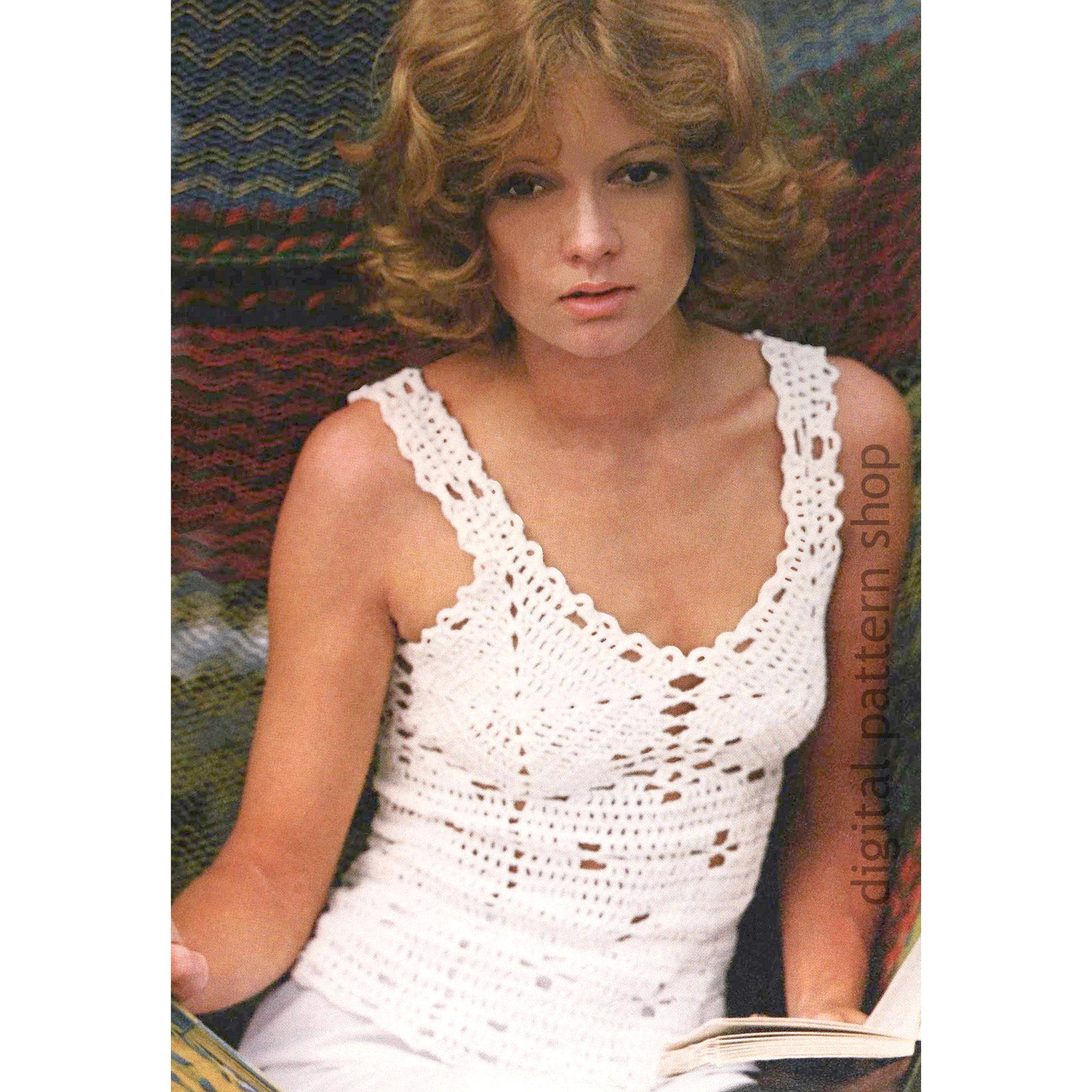 camisole top crochet pattern