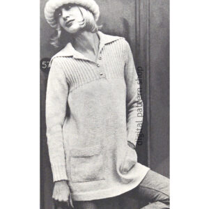 smock top knitting pattern