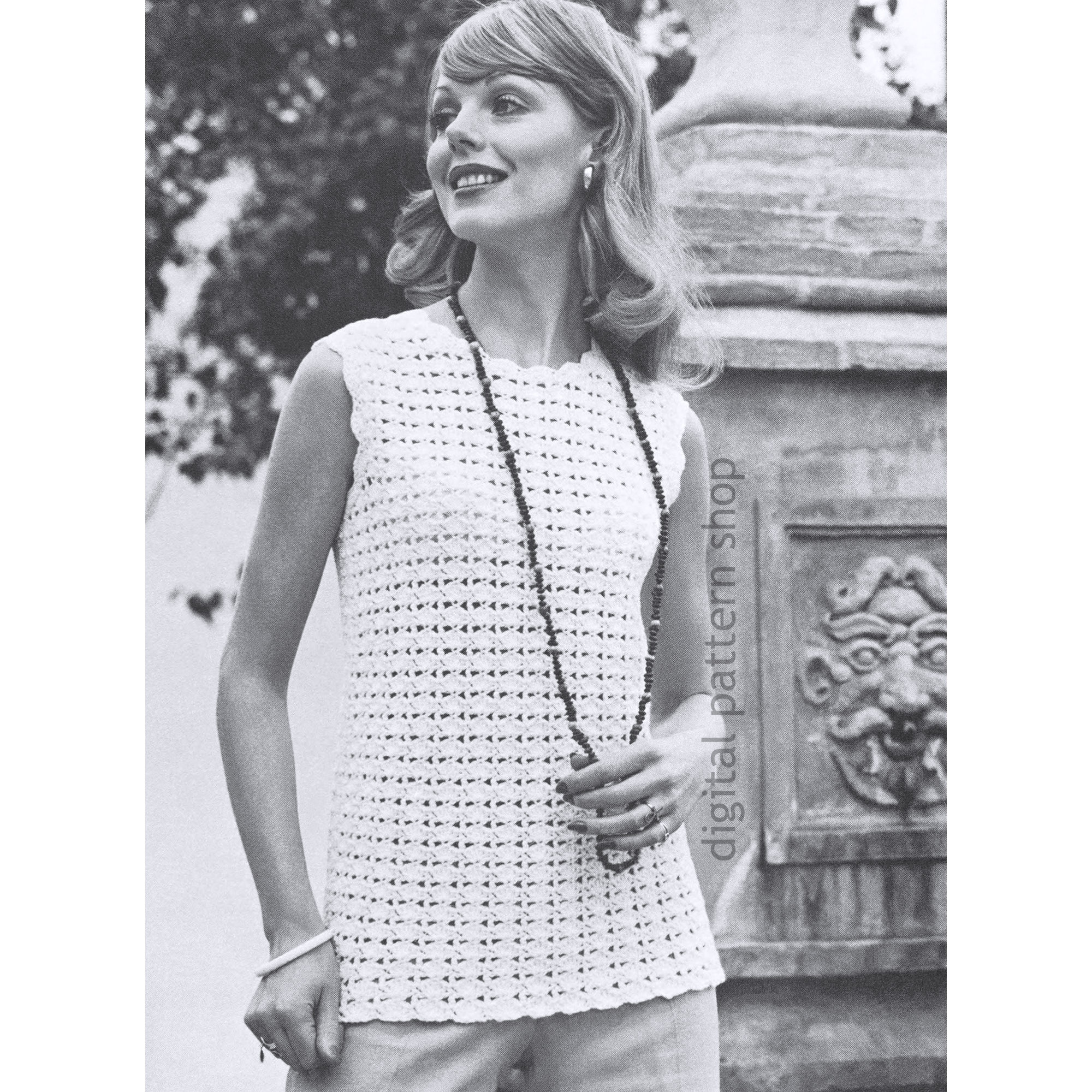tunic top crochet pattern