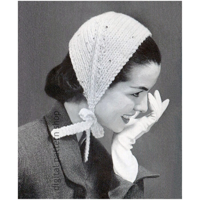 ear warmer cap knitting pattern