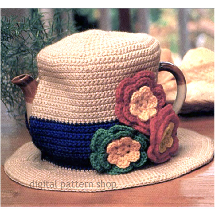 hat teapot cozy crochet pattern