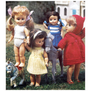 doll wardrobe knitting pattern