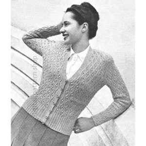 cardigan knitting pattern