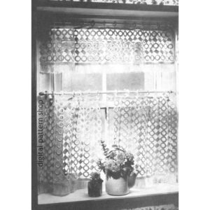 cafe curtains crochet pattern