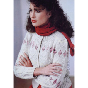fair isle cardigan knitting pattern