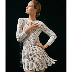 crochet mini dress pattern