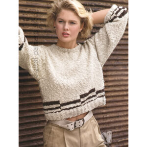 Cropped Sweater Knitting Pattern