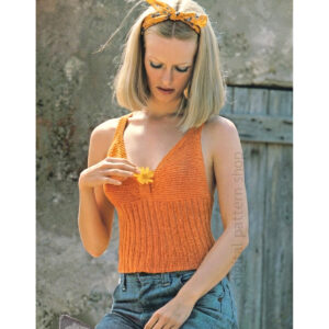 Halter Top Knitting Pattern