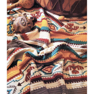 Native American afghan crochet pattern