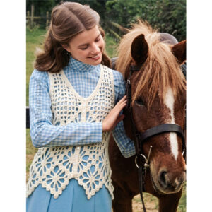 Mesh Openwork Vest Crochet Pattern