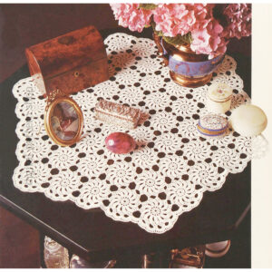 Snowflake Tea Cloth Crochet Pattern