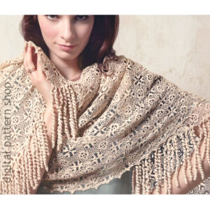 Lacy Stole Crochet Pattern