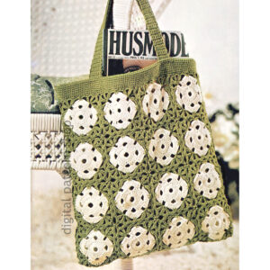Lacy Motif Bag Crochet Pattern