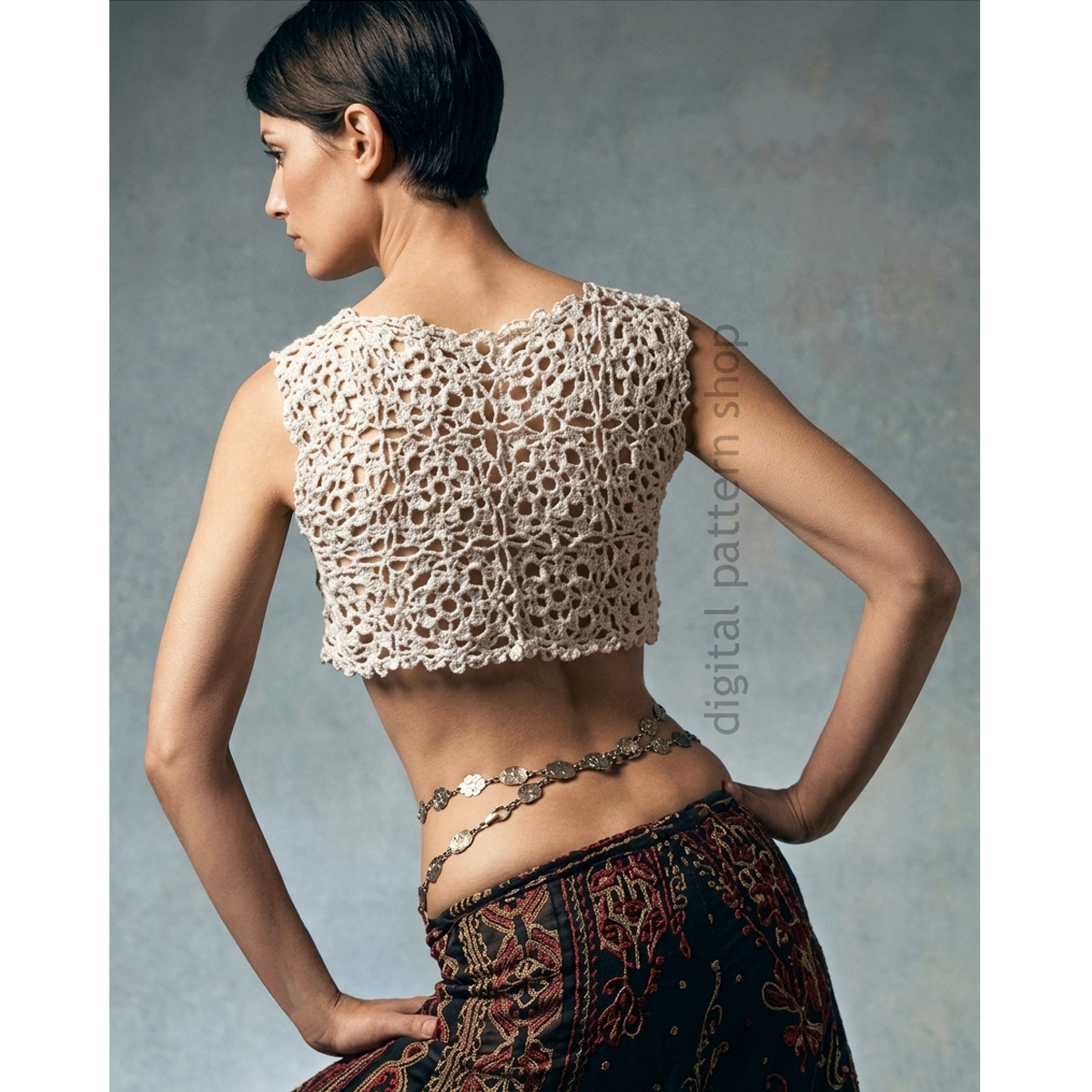 Lacy Crochet Bolero Pattern