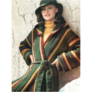 Hooded Jacket Crochet Pattern