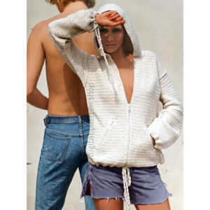 hoodie jacket crochet pattern