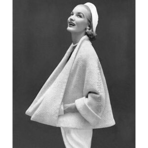 50s Cape Coat Knitting Pattern