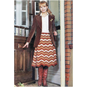 chevron skirt crochet pattern