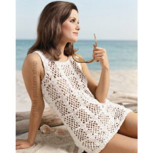 Mesh Beach Top Crochet Pattern
