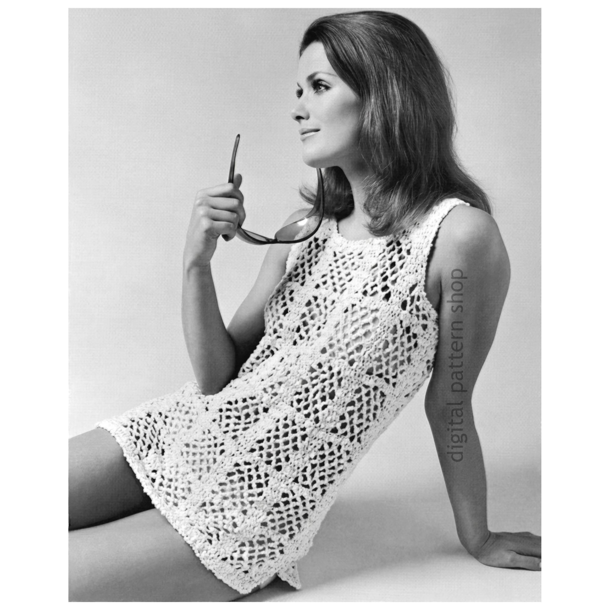 Mesh Beach Top Crochet Pattern
