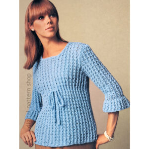 Empire Blouse Knitting Pattern