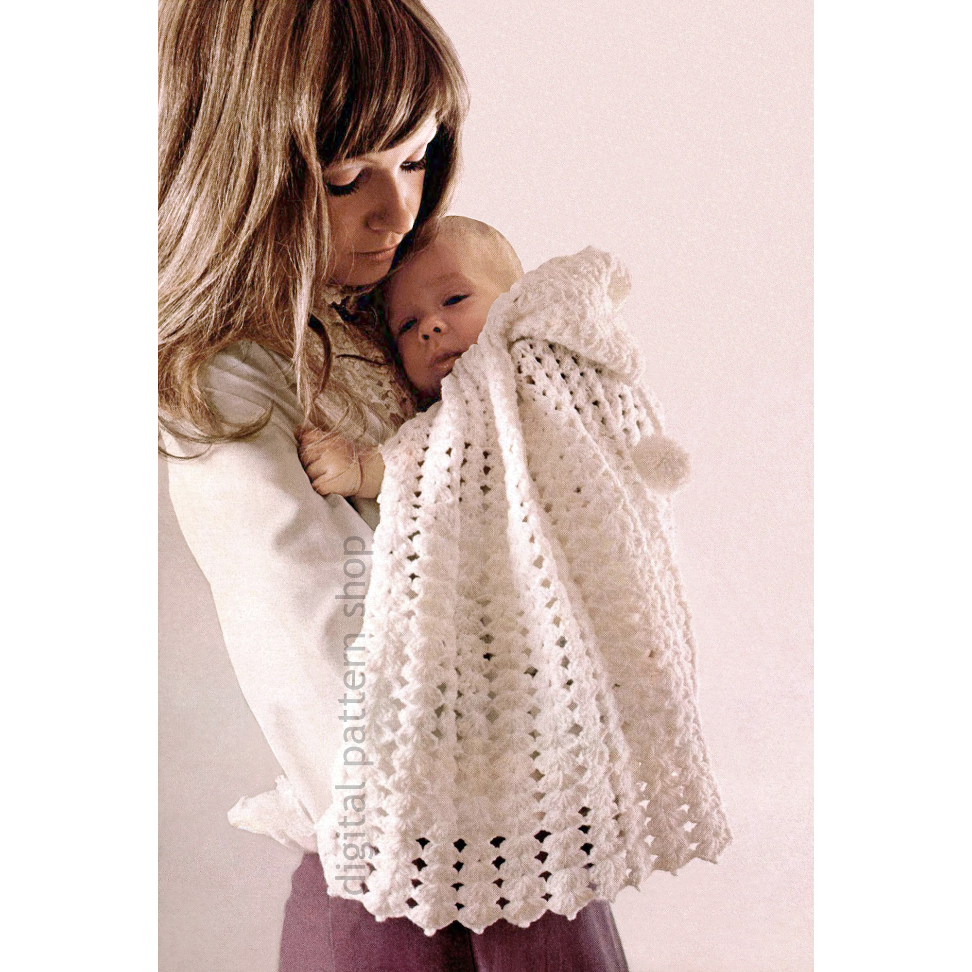 Baby Hooded Cape Crochet Pattern